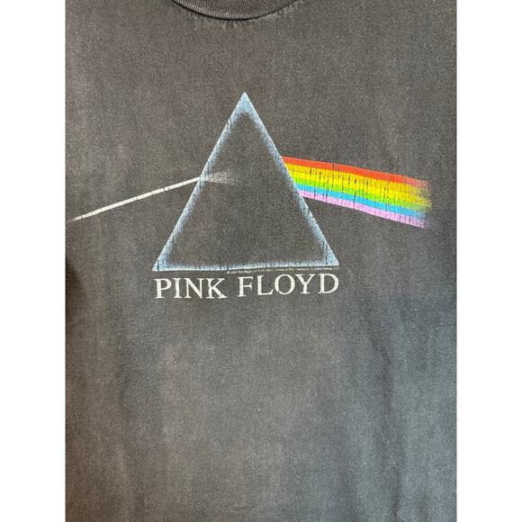 Vintage/Y2K AAA Tag Pink Floyd 2004 Black Short Sleeve Shirt - Large - Picture 2 of 7